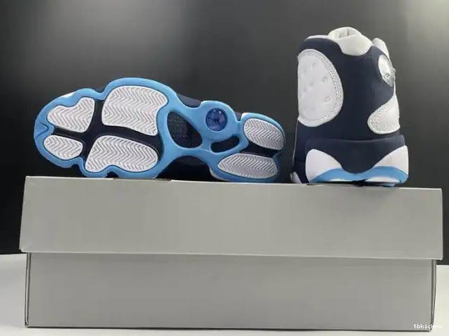 Rep TBK 13 Air Jordan Dark Powder Blue 414571-144 0602
